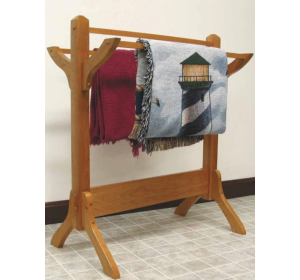 Shaker Quilt Rack