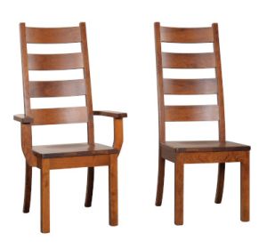 Sadler Mission Arm & Side Chairs