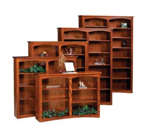 48" Shaker Bookcases