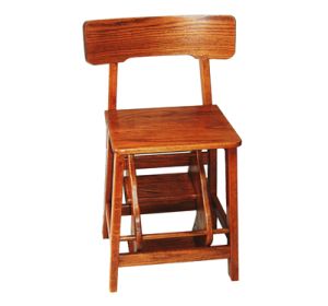 Step Stool With Back