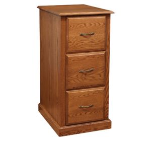 Traditional 3 Drawer Letter File Cabinet