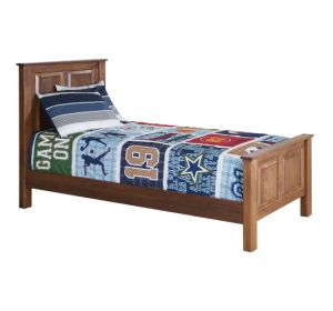 Traditional Raised Panel Twin Bed