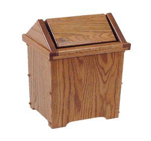 Small Flip Top Trash Bin