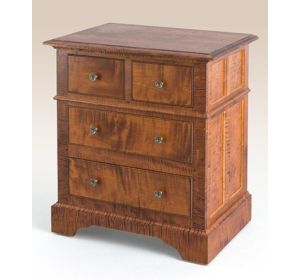 Charleston 4 Drawer Nightstand