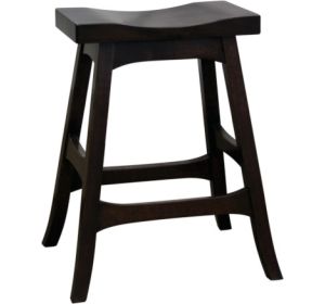 24" Weston Wave Bar Stool