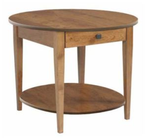 Woodland Shaker Round End Table