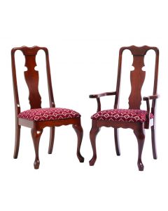 Queen Victoria Arm & Side Chair