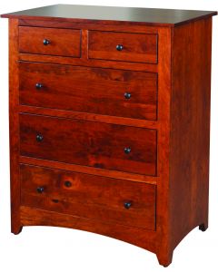 Country Shaker 5 Drawer Chest