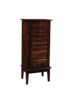 Winged Mill Shaker Jewelry Armoire 