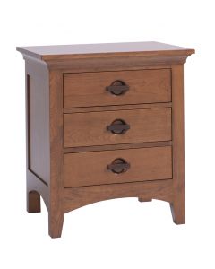 Great Lakes 3-Drawer Nightstand