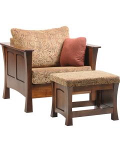 Woodbury Chair & Ottoman
