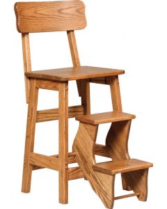 Flip Out Step Stool W/ Back