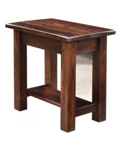 Barn Floor Chairside Table