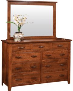 Bloomfield Tall Dresser & Mirror