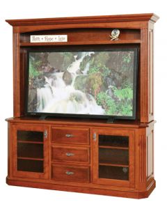 Buckingham TV Stand with Hutch