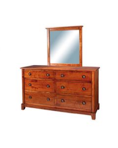 Chesapeaka 6-Drawer Dresser and Mirror