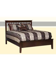 English Shaker Spindle Bed