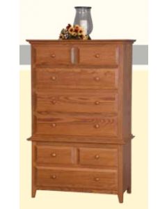 English Shaker Chest on Chest