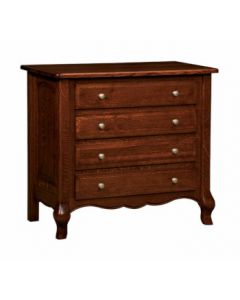 French Country 4 Drawer Dresser 