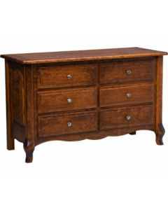French Country 6 Drawer Dresser