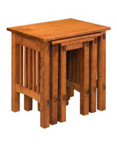 Deluxe Mission Nesting Tables