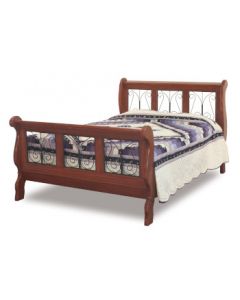Classic Wrought Iron Sleigh Bed