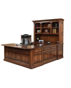 Jefferson U-Shape Desk & Hutch