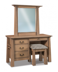 Artesa 4 Drawer Vanity Dresser And Mirror With Bench