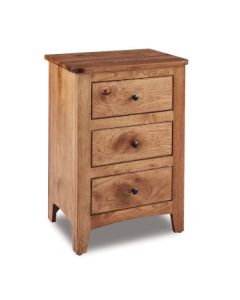 Simplicity Dover 3 Drawer Nightstand