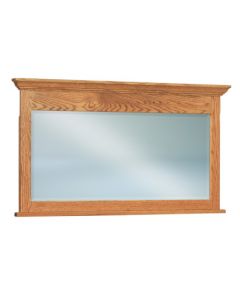 Heritage Beveled Solid Crown Chest Mirror