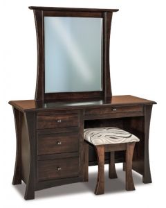 Matison 4 Drawer Vanity Dresser & Mirror W/ Bench