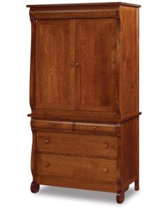 Old Classic Sleigh Armoire