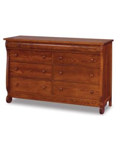 Old Classic Sleigh 9 Drawer Mule Dresser