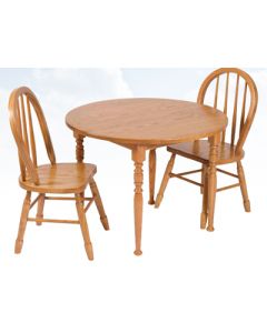 Kids Round Table & Spindle Chair