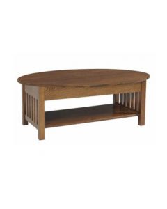 Liberty Mission Oval Coffee Table