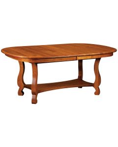 Old Classic Sleigh Trestle Table