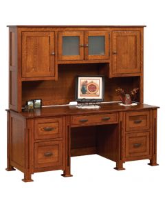 Parker Mission Desk With Hutch
