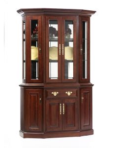 Queen Victoria Canted Hutch