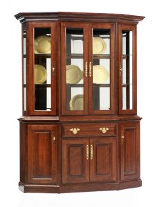 Queen Victoria Canted Hutch