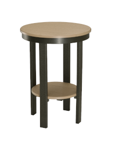 Round End Table Counter Height