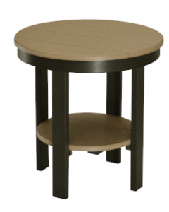 Round End Table Regular Height