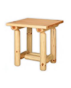 Rustic Living End Table