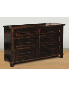 Rustic Algonquin 6-Drawer Dresser