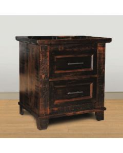 Rustic Algonquin 2-Drawer Night Stand