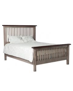 Sawyer Wood Slat Bed