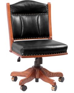 Side Desk Chair w/ Low Back