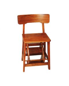 Step Stool With Back