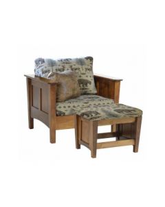 Woodland Shaker Chair & Ottoman