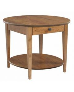 Woodland Shaker Round End Table